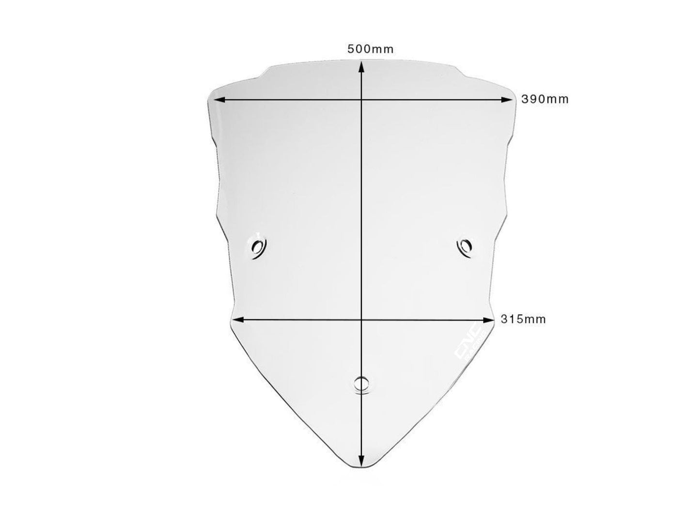 WS351 - CNC RACING Ducati Multistrada (2015+) Wind Screen "Touring" – Accessories in the Motoraider Motorcycle Aftermarket Accessories and Parts Online Shop