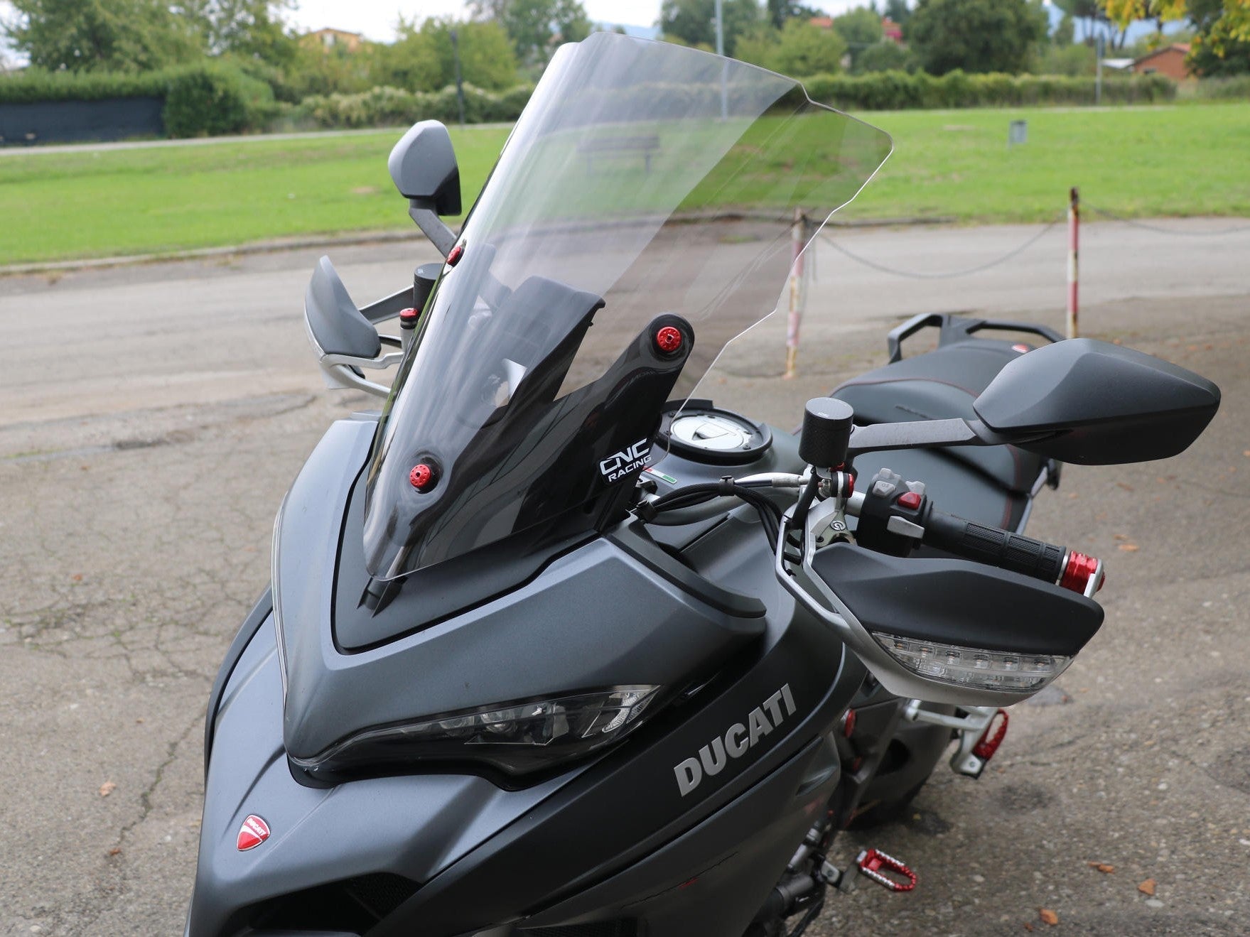 WS351 - CNC RACING Ducati Multistrada (2015+) Wind Screen "Touring" – Accessories in the Motoraider Motorcycle Aftermarket Accessories and Parts Online Shop