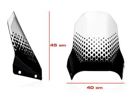 WS362 - CNC RACING Ducati DesertX (2022+) Wind Screen (Adventure) – Accessories in the Motoraider Motorcycle Aftermarket Accessories and Parts Online Shop