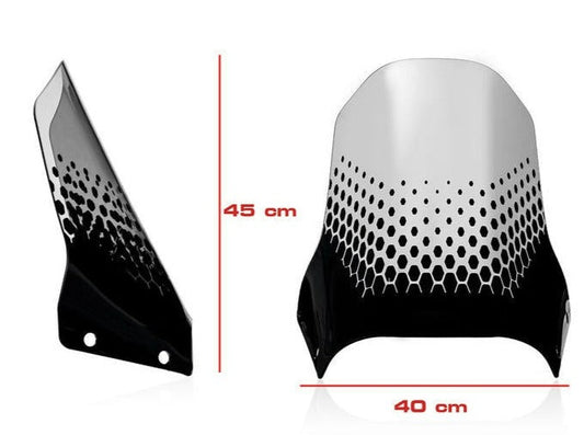 WS362 - CNC RACING Ducati DesertX (2022+) Wind Screen (Adventure) – Accessories in the Motoraider Motorcycle Aftermarket Accessories and Parts Online Shop