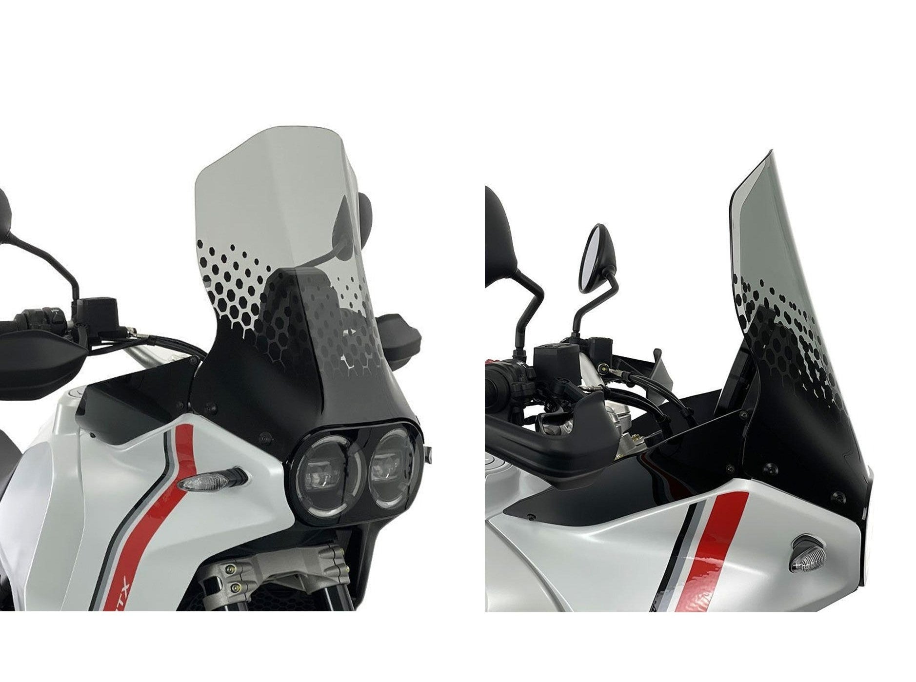 WS362 - CNC RACING Ducati DesertX (2022+) Wind Screen (Adventure) – Accessories in the Motoraider Motorcycle Aftermarket Accessories and Parts Online Shop