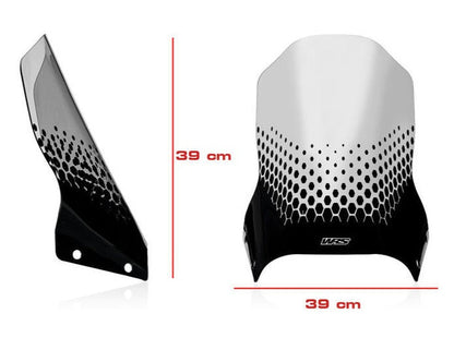 WS363 - CNC RACING Ducati DesertX (2022+) Wind Screen (Touring) – Accessories in the Motoraider Motorcycle Aftermarket Accessories and Parts Online Shop
