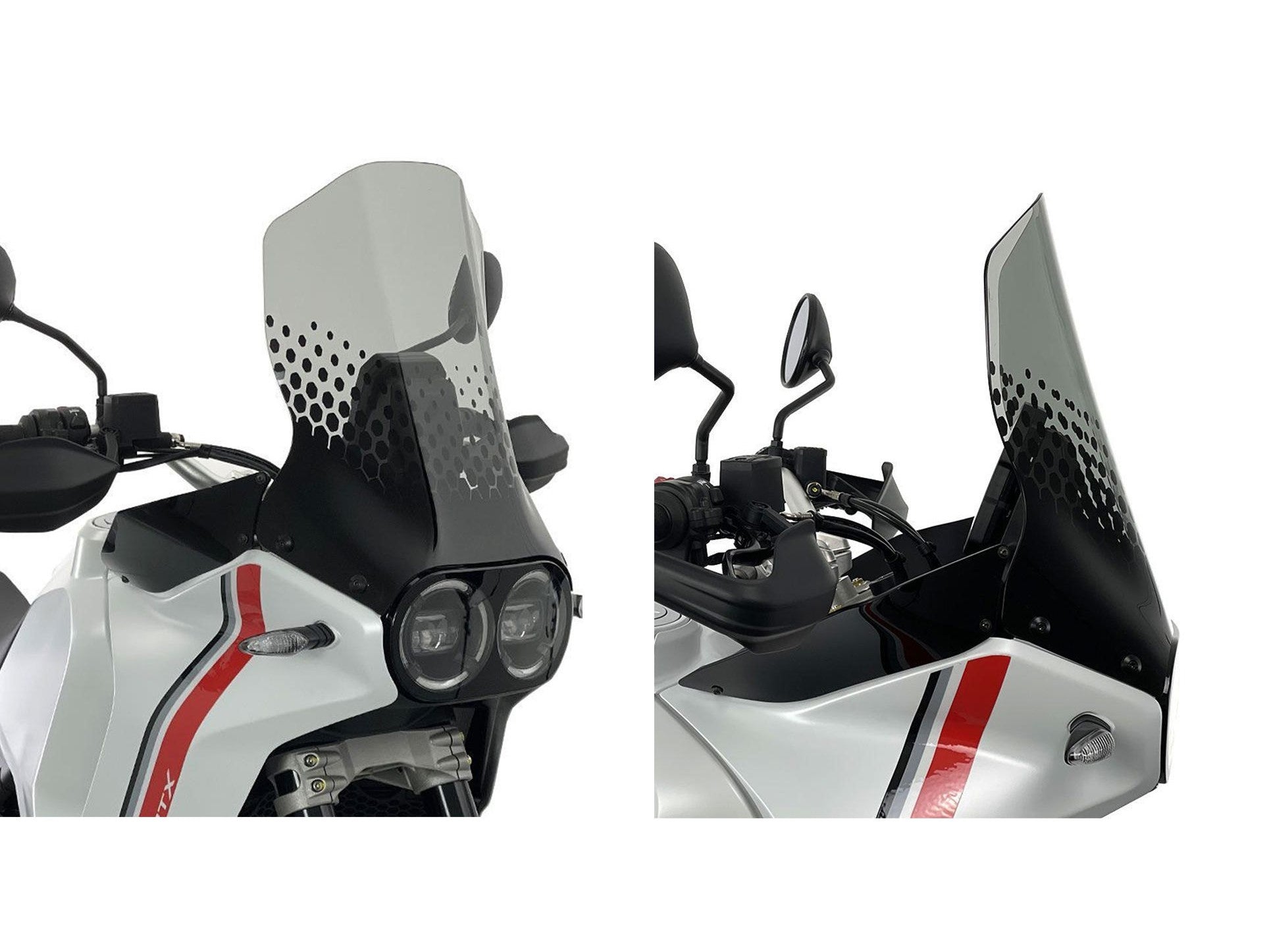 WS363 - CNC RACING Ducati DesertX (2022+) Wind Screen (Touring) – Accessories in the Motoraider Motorcycle Aftermarket Accessories and Parts Online Shop