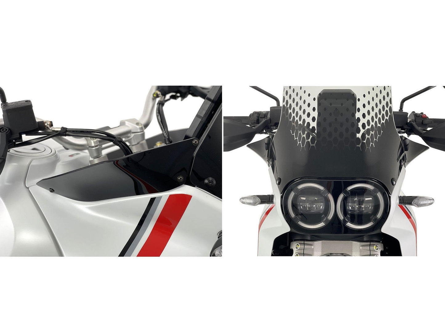 WS364 - CNC RACING Ducati DesertX  (2022+) Air Deflectors – Accessories in the Motoraider Motorcycle Aftermarket Accessories and Parts Online Shop