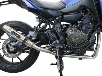 GPR Yamaha MT-07 (18/20) Full Exhaust System "Deeptone Inox" (racing) – Accessories in the 2WheelsHero Motorcycle Aftermarket Accessories and Parts Online Shop