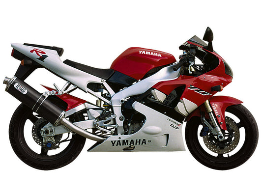 MIVV Y.001 YAMAHA YZF 1000 R1 (1998 - 2001) Slip-on Exhaust "OVAL" (Carbon ; approved) – Accessories in the 2WheelsHero Motorcycle Aftermarket Accessories and Parts Online Shop