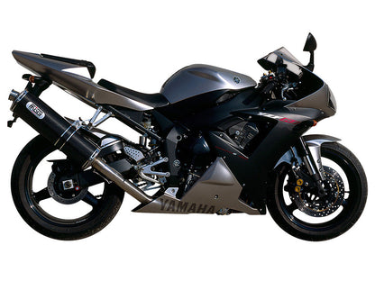 MIVV Y.012 YAMAHA YZF 1000 R1 (2002 - 2003) Slip-on Exhaust "OVAL" (Carbon; approved) – Accessories in the 2WheelsHero Motorcycle Aftermarket Accessories and Parts Online Shop