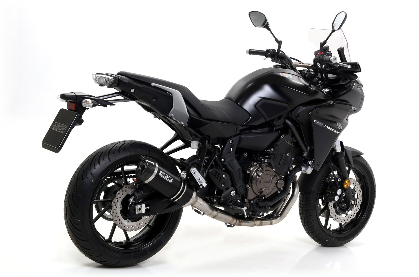 ARROW 71655MI+71817AON Yamaha MT-07 (14/20) Full Exhaust System "Competition Evo Thunder" (aluminum; racing) – Accessories in the 2WheelsHero Motorcycle Aftermarket Accessories and Parts Online Shop