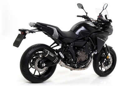 ARROW 71655MI+71817AON Yamaha MT-07 (14/20) Full Exhaust System "Competition Evo Thunder" (aluminum; racing) – Accessories in the 2WheelsHero Motorcycle Aftermarket Accessories and Parts Online Shop