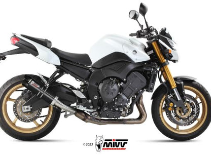 MIVV Y.033 YAMAHA FZ8 / FAZER 8 (2010 - 2016) Slip On Exhaust "GP" (Black + Crabon Cap; approved) – Accessories in the 2WheelsHero Motorcycle Aftermarket Accessories and Parts Online Shop