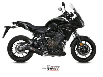 MIVV Y.058 YAMAHA TRACER 7 / 700 / GT (2016 - ) Full System Exhaust "OVAL" (Carbon + Carbon Cap; approved) – Accessories in the 2WheelsHero Motorcycle Aftermarket Accessories and Parts Online Shop