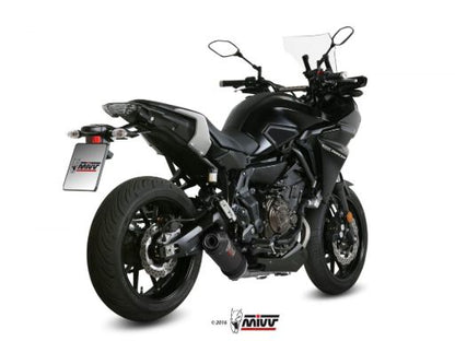 MIVV Y.058 YAMAHA TRACER 7 / 700 / GT (2016 - ) Full System Exhaust "OVAL" (Carbon + Carbon Cap; approved) – Accessories in the 2WheelsHero Motorcycle Aftermarket Accessories and Parts Online Shop