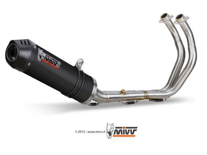 MIVV Y.053 YAMAHA XSR 700 (2016 - 2020) Full System Exhaust "OVAL" (Carbon + Carbon Cap; approved) – Accessories in the 2WheelsHero Motorcycle Aftermarket Accessories and Parts Online Shop