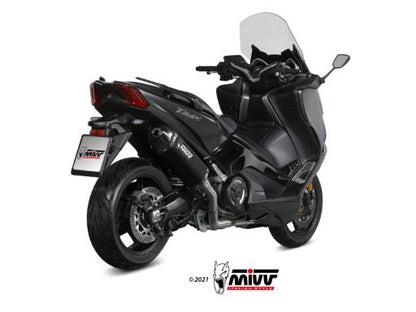 MIVV Y.061 YAMAHA T-MAX 530 (2017 - 2019) Full System Exhaust " Speed Edge" (Black; approved) – Accessories in the 2WheelsHero Motorcycle Aftermarket Accessories and Parts Online Shop