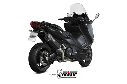 MIVV Y.061 YAMAHA T-MAX 560 (2020 - 2021) Full System Exhaust " SR-1" (Black Titanium; approved) – Accessories in the 2WheelsHero Motorcycle Aftermarket Accessories and Parts Online Shop