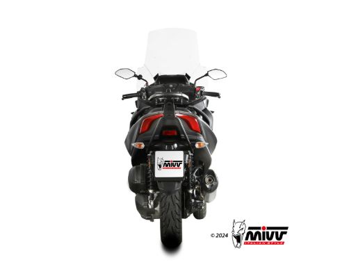 MIVV MV.YA.0006 YAMAHA TRICITY 300 (2021 - ) Slip On Exhaust "MOVER" (Black; approved) – Accessories in the 2WheelsHero Motorcycle Aftermarket Accessories and Parts Online Shop