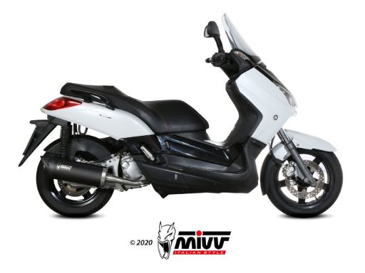MIVV MV.YA.0006 YAMAHA X-MAX 300 (2021 - ) Slip On Exhaust "MOVER" (Black; approved) – Accessories in the 2WheelsHero Motorcycle Aftermarket Accessories and Parts Online Shop