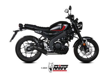 MIVV Y.075 YAMAHA XSR 125 (2022 -) Full System Exhaust "HR-1" (LONG CARBON BACKPLATE; approved) – Accessories in the 2WheelsHero Motorcycle Aftermarket Accessories and Parts Online Shop