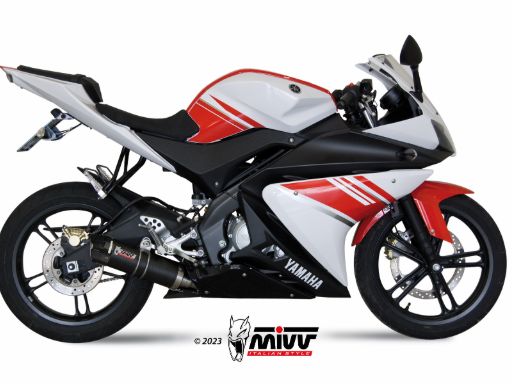MIVV Y.030 YAMAHA YZF R125 (2008 - 2013) Full System Exhaust "GP" (Carbon + Carbon Cap; approved) – Accessories in the 2WheelsHero Motorcycle Aftermarket Accessories and Parts Online Shop