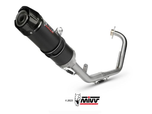 MIVV Y.030 YAMAHA YZF R125 (2008 - 2013) Full System Exhaust "GP" (Carbon + Carbon Cap; approved) – Accessories in the 2WheelsHero Motorcycle Aftermarket Accessories and Parts Online Shop