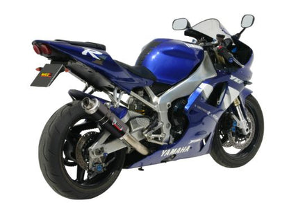 MIVV Y.001 YAMAHA YZF 1000 R1 (1998 - 2001) Slip-on Exhaust "GP" (Carbon; approved) – Accessories in the 2WheelsHero Motorcycle Aftermarket Accessories and Parts Online Shop