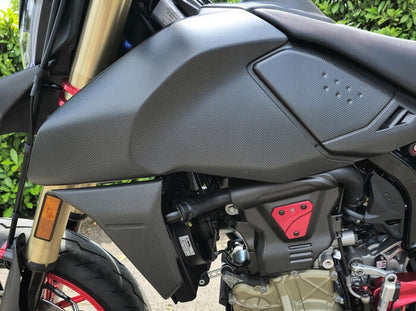 ZA271 - CNC RACING Ducati Hypermotard 698 Mono (2024+) Carbon Fuel Tank Side Covers – Accessories in the Motoraider Motorcycle Aftermarket Accessories and Parts Online Shop