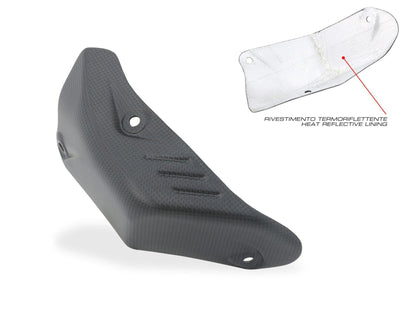 ZA276 - CNC RACING Ducati Hypermotard 698 Mono (2024+) Carbon Exhaust Pipe Rear Heat Guard – Accessories in the Motoraider Motorcycle Aftermarket Accessories and Parts Online Shop