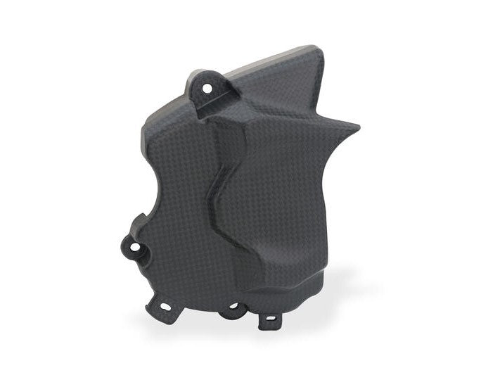 ZA281 - CNC RACING Ducati Hypermotard 698 Mono (2024+) Carbon Front Sprocket Cover – Accessories in the Motoraider Motorcycle Aftermarket Accessories and Parts Online Shop