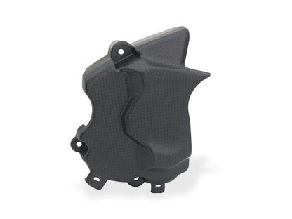 ZA281 - CNC RACING Ducati Hypermotard 698 Mono (2024+) Carbon Front Sprocket Cover – Accessories in the Motoraider Motorcycle Aftermarket Accessories and Parts Online Shop