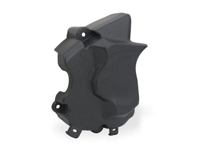 ZA281 - CNC RACING Ducati Hypermotard 698 Mono (2024+) Carbon Front Sprocket Cover – Accessories in the Motoraider Motorcycle Aftermarket Accessories and Parts Online Shop