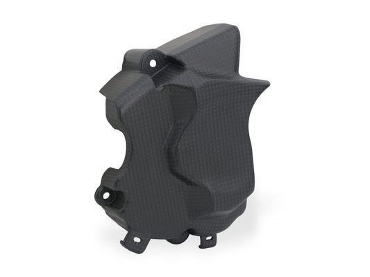 ZA281 - CNC RACING Ducati Hypermotard 698 Mono (2024+) Carbon Front Sprocket Cover – Accessories in the Motoraider Motorcycle Aftermarket Accessories and Parts Online Shop