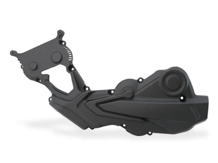 ZA332 - CNC RACING Ducati Monster (2021+) Carbon Belt Cover Horizontal Cylinder – Accessories in the Motoraider Motorcycle Aftermarket Accessories and Parts Online Shop