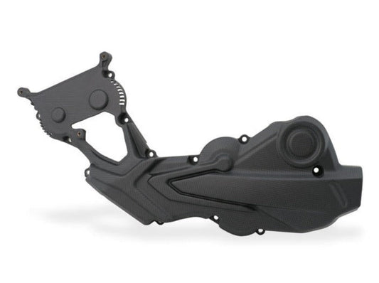 ZA332 - CNC RACING Ducati Monster (2021+) Carbon Belt Cover Horizontal Cylinder – Accessories in the Motoraider Motorcycle Aftermarket Accessories and Parts Online Shop