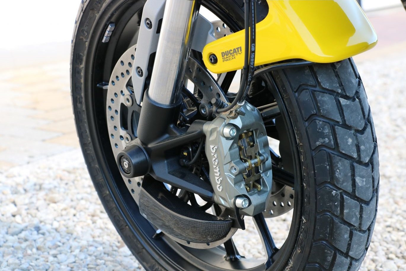 ZA701 - CNC RACING Ducati Monster 950 (2021+) Carbon Front Brake Cooling System "GP Ducts" – Accessories in the Motoraider Motorcycle Aftermarket Accessories and Parts Online Shop