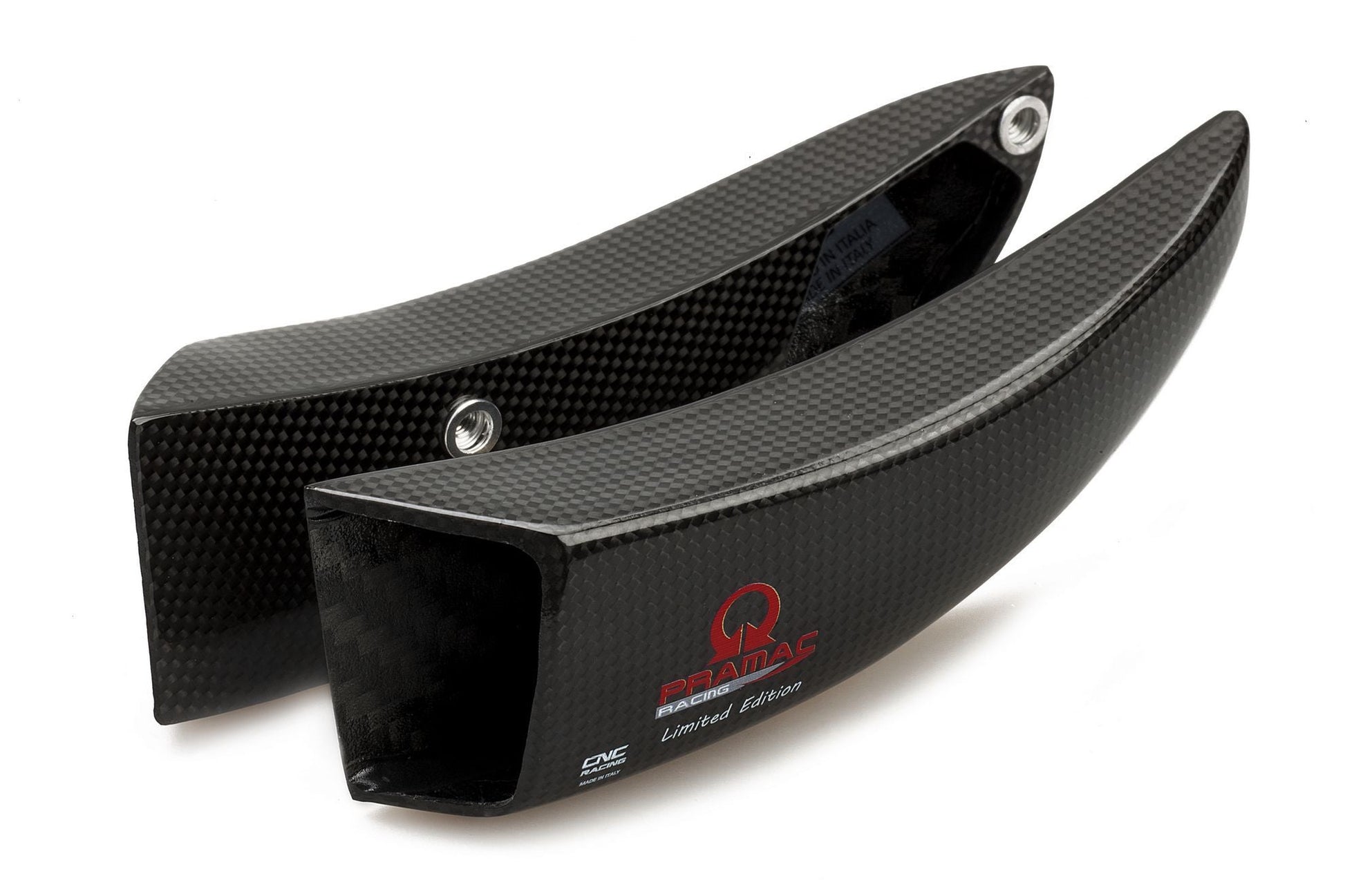 ZA701PR - CNC RACING Ducati Monster / Multistrada Carbon Front Brake Cooling System "GP Ducts" (Pramac edition) – Accessories in the Motoraider Motorcycle Aftermarket Accessories and Parts Online Shop