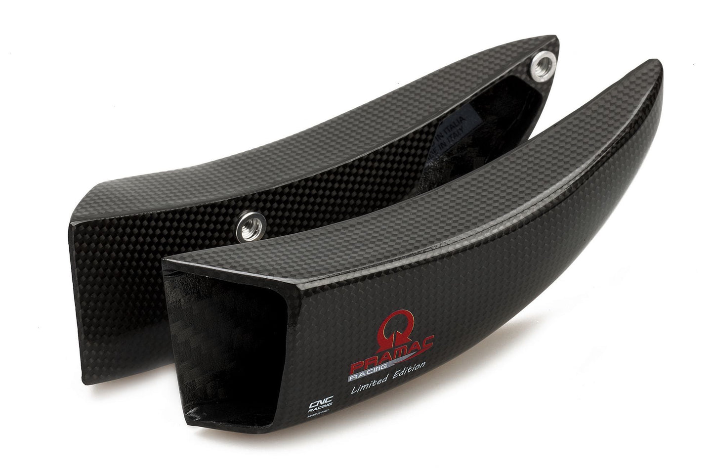 ZA701PR - CNC RACING Ducati Panigale 1199S/1199R/1299S Carbon Front Brake Cooling System "GP Ducts" (Pramac edition) – Accessories in the Motoraider Motorcycle Aftermarket Accessories and Parts Online Shop
