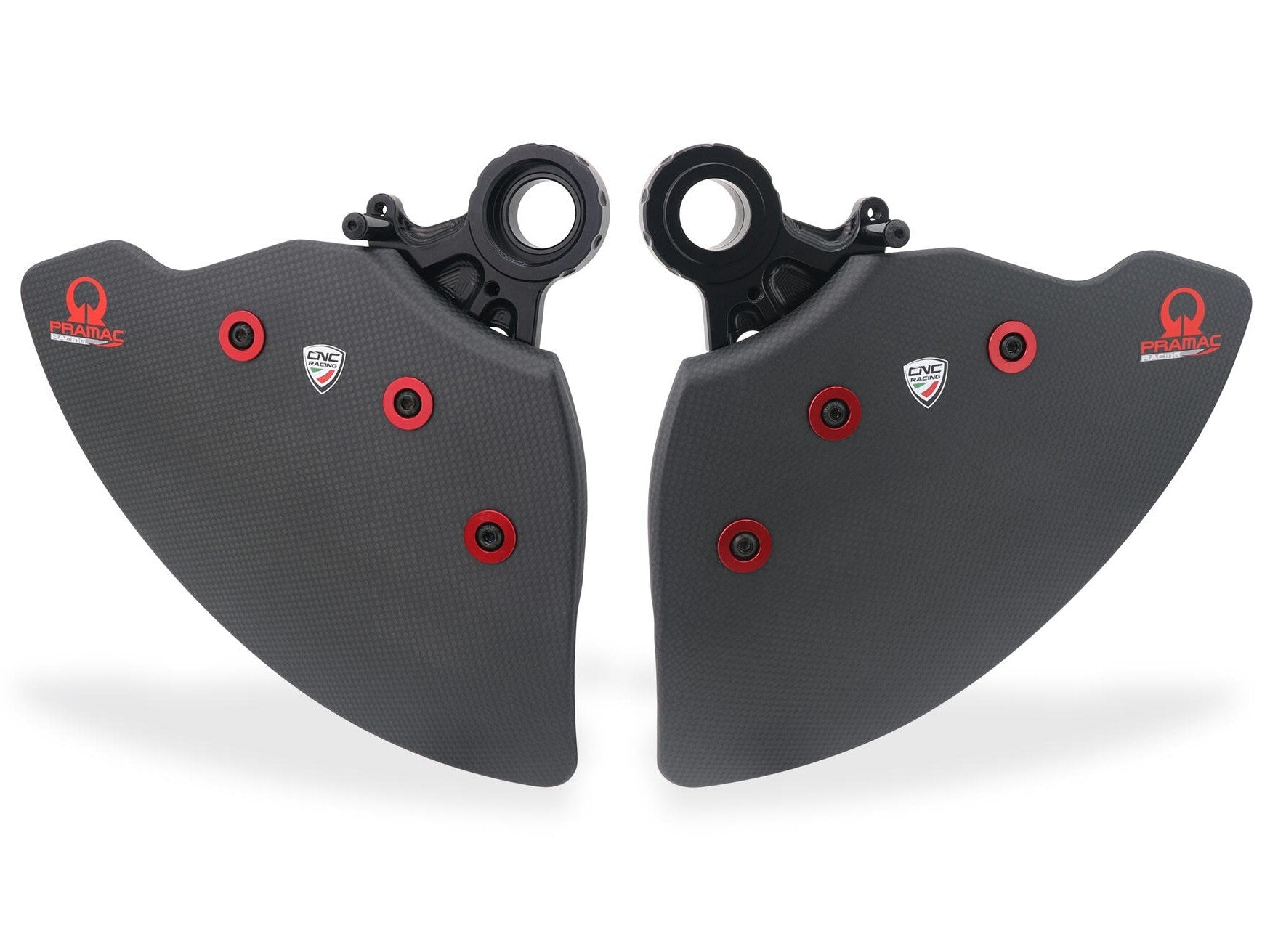 CNC RACING ZA751PR Ducati Multistrada V4 (2022+) Carbon Front Brake Cooling System (Pramac Edition) – Accessories in the Motoraider Motorcycle Aftermarket Accessories and Parts Online Shop