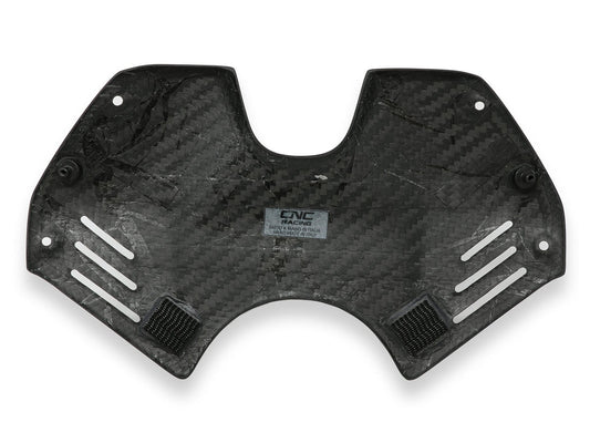 ZA860 - CNC RACING Ducati Panigale V4 (18/21) Carbon Tank Battery Cover – Accessories in the Motoraider Motorcycle Aftermarket Accessories and Parts Online Shop