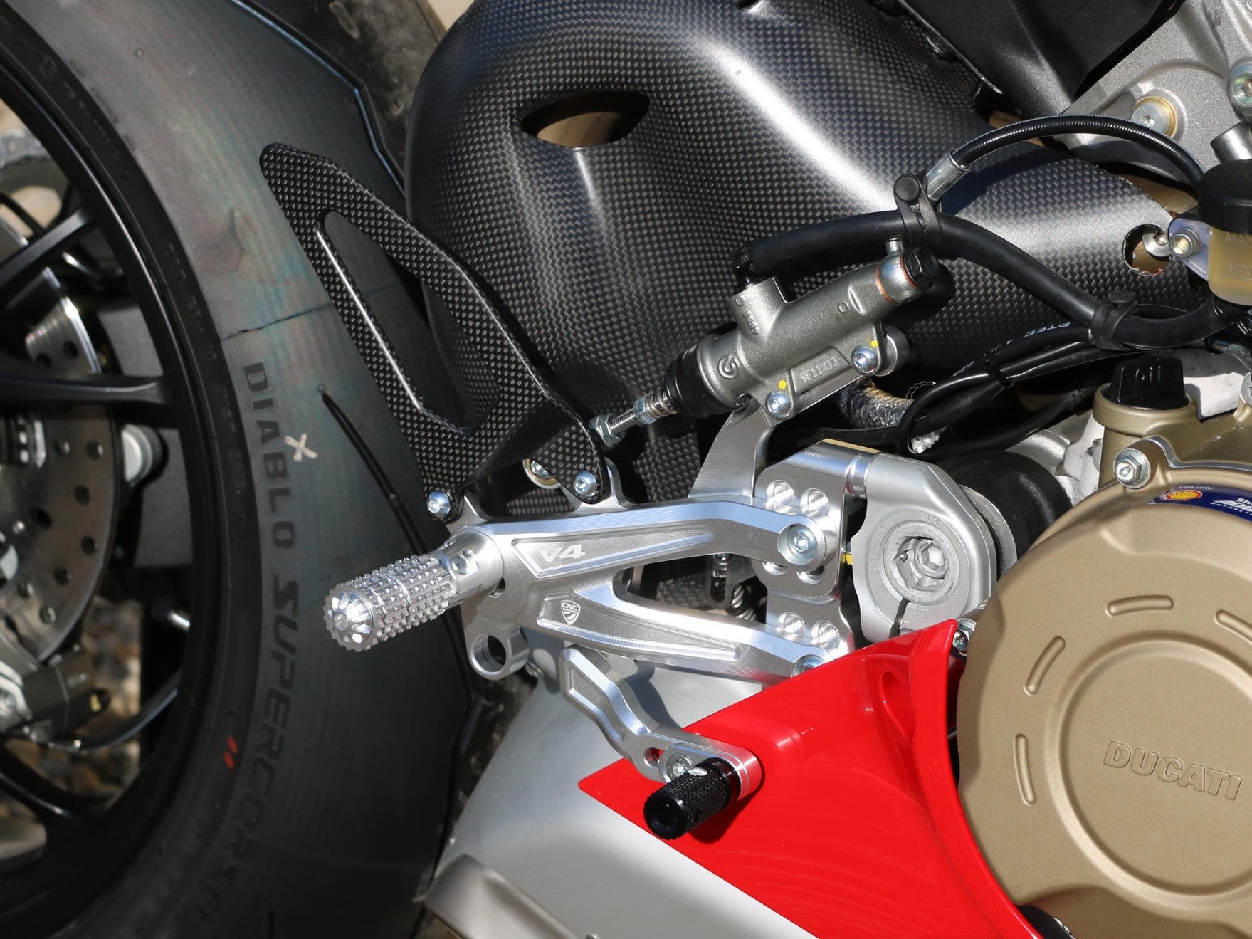 ZA866 - CNC RACING Ducati Panigale V4 (18/24) Carbon Heel Guards (for CNC RACING rearsets) – Accessories in the Motoraider Motorcycle Aftermarket Accessories and Parts Online Shop