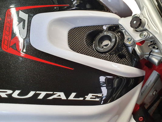 ZA868 - CNC RACING MV Agusta Brutale 800 / Dragster Carbon Ignition Switch Cover – Accessories in the Motoraider Motorcycle Aftermarket Accessories and Parts Online Shop