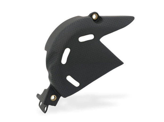 ZA870 - CNC RACING Ducati Panigale V4 / Streetfighter V4 (18/24) Carbon Front Sprocket Cover – Accessories in the Motoraider Motorcycle Aftermarket Accessories and Parts Online Shop
