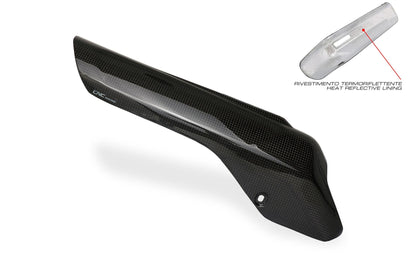ZA901 - CNC RACING Ducati Multistrada V4 (2021+) Carbon Exhaust Silencer Heat Guard (for Akrapovic full system) – Accessories in the Motoraider Motorcycle Aftermarket Accessories and Parts Online Shop