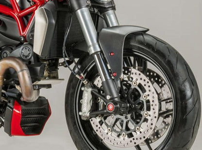 ZA962 - CNC RACING Ducati Monster 1200/821/797 Carbon Front Fender – Accessories in the Motoraider Motorcycle Aftermarket Accessories and Parts Online Shop