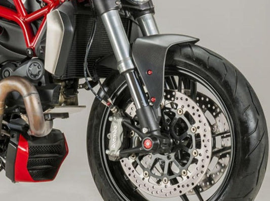 ZA962 - CNC RACING Ducati Monster 1200/821/797 Carbon Front Fender – Accessories in the Motoraider Motorcycle Aftermarket Accessories and Parts Online Shop
