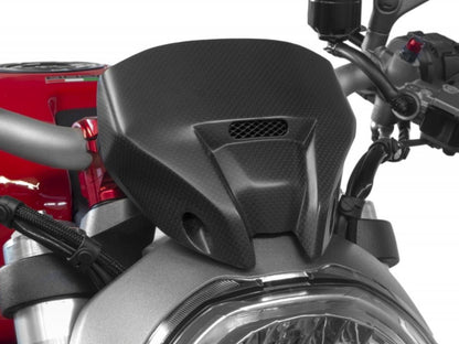ZA968 - CNC RACING Ducati Monster 1200/821 Carbon Headlight Fairing – Accessories in the Motoraider Motorcycle Aftermarket Accessories and Parts Online Shop
