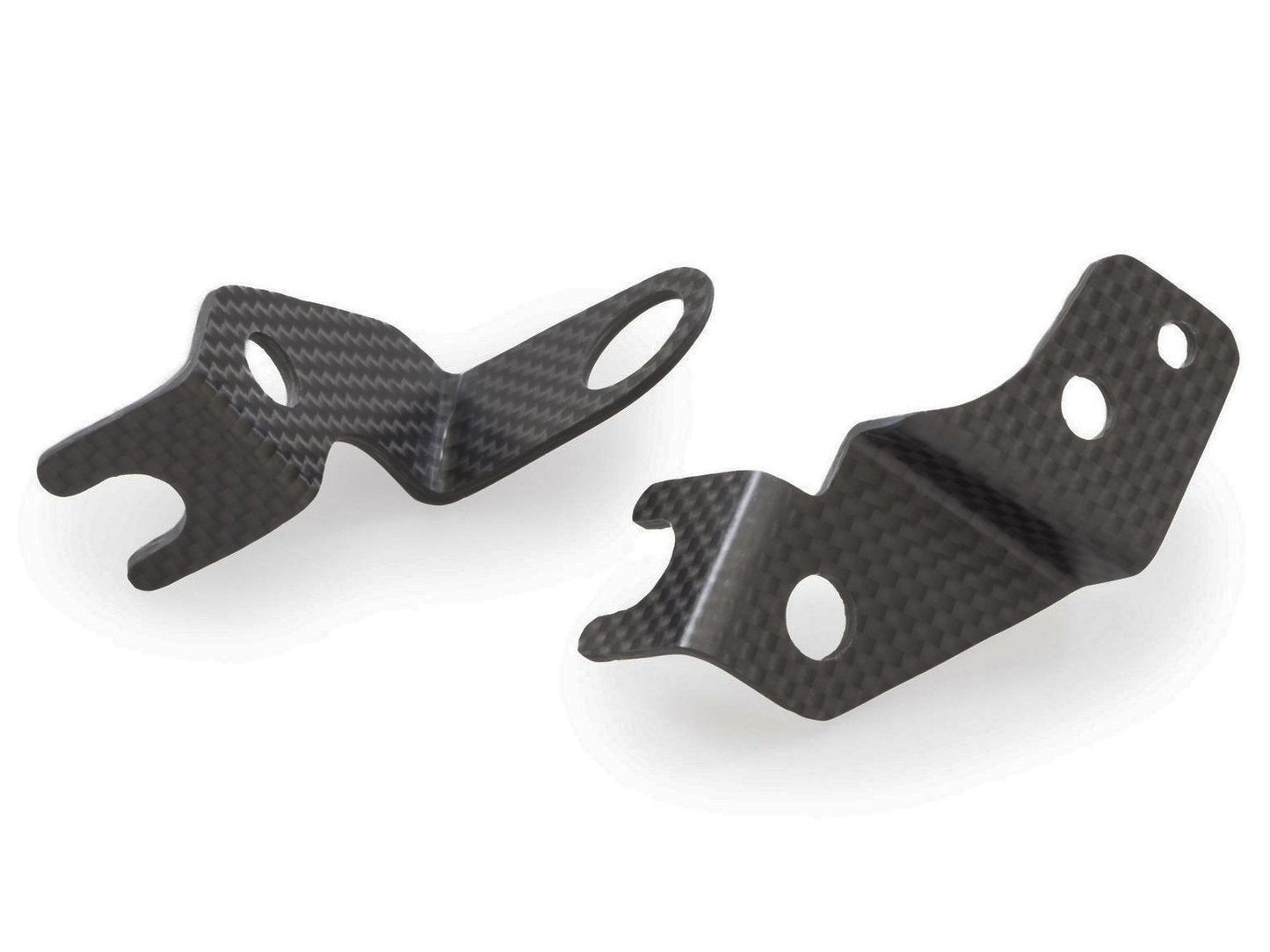 ZA973 - CNC RACING Ducati Monster / Streetfighter Carbon Front Oil Tanks Brackets – Accessories in the Motoraider Motorcycle Aftermarket Accessories and Parts Online Shop