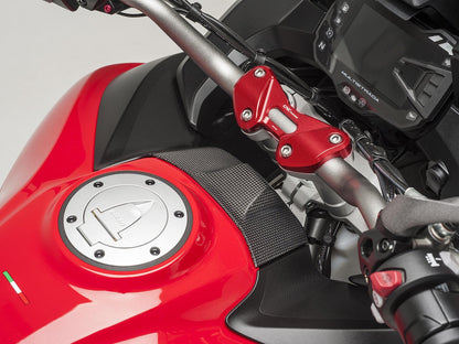 ZA986 - CNC RACING Ducati Multistrada 1200/Enduro Carbon Hands Free Receiver Cover – Accessories in the Motoraider Motorcycle Aftermarket Accessories and Parts Online Shop