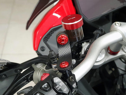 ZA990 - CNC RACING Ducati Multistrada V4 (2021+) Carbon Front Oil Tanks Brackets – Accessories in the Motoraider Motorcycle Aftermarket Accessories and Parts Online Shop