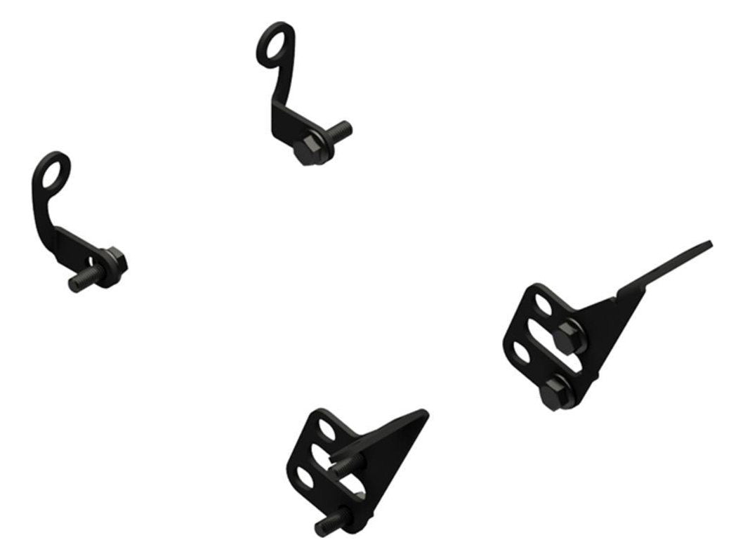 ZA701 - CNC RACING Ducati Monster 797 Carbon Front Brake Cooling System "GP Ducts" – Accessories in the Motoraider Motorcycle Aftermarket Accessories and Parts Online Shop