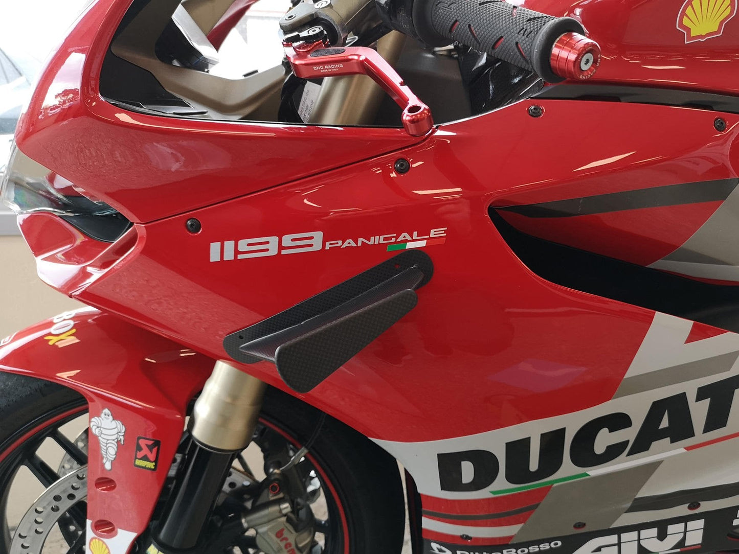 ZW001 - CNC RACING Ducati Panigale (12/19) MotoGP Carbon Aerodynamic Winglets – Accessories in the Motoraider Motorcycle Aftermarket Accessories and Parts Online Shop